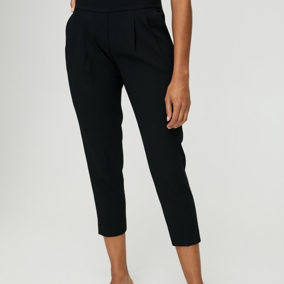 Babaton Pants - Babaton black crop trouser